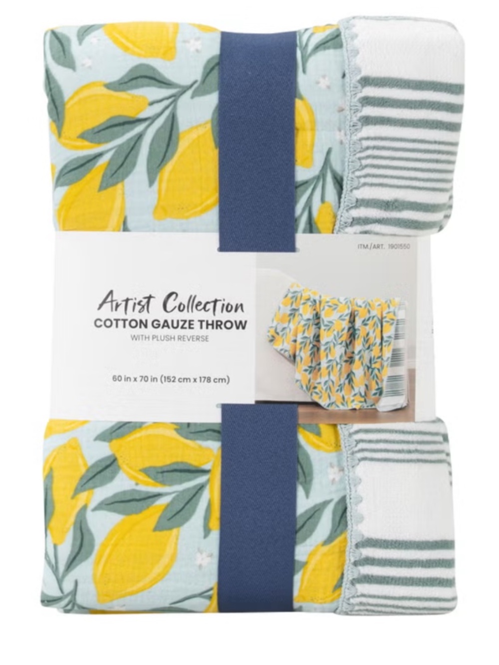 Artist Collection Cotton Gauze Throw